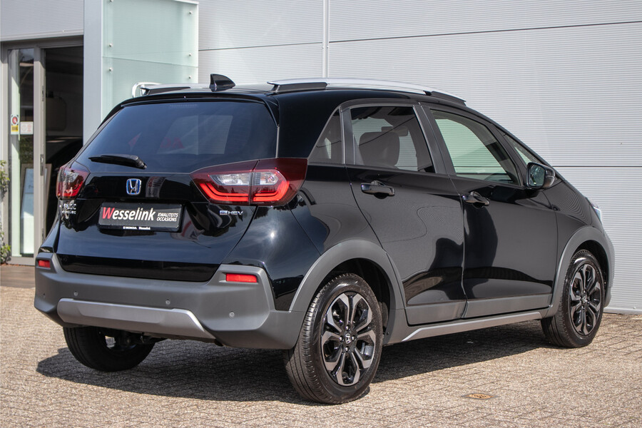 unieke voor- en achterbumper zijn exclusief voor de honda jazz in de advance crosstar-uitvoering