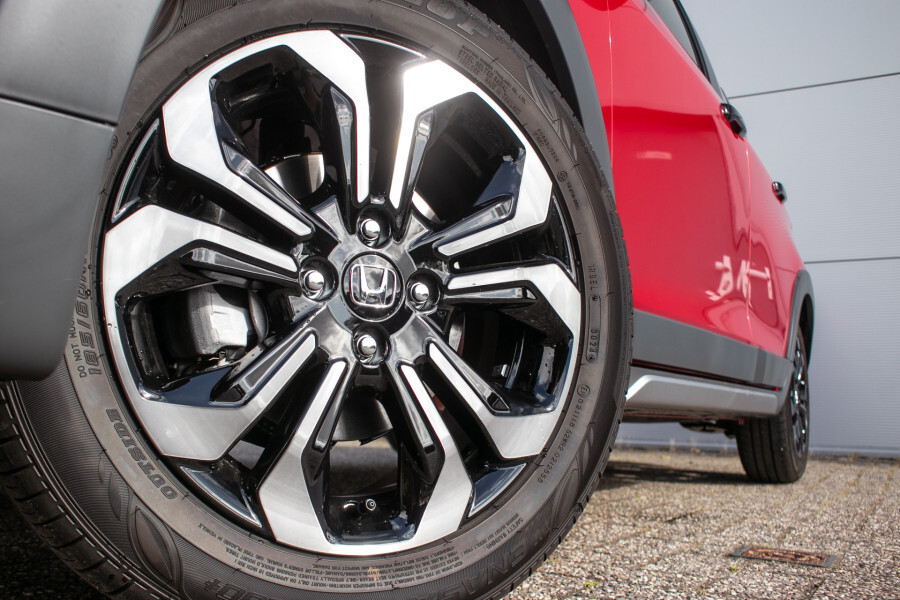 deze velgen zijn exclusief voor de honda jazz in de advance crosstar-uitvoering