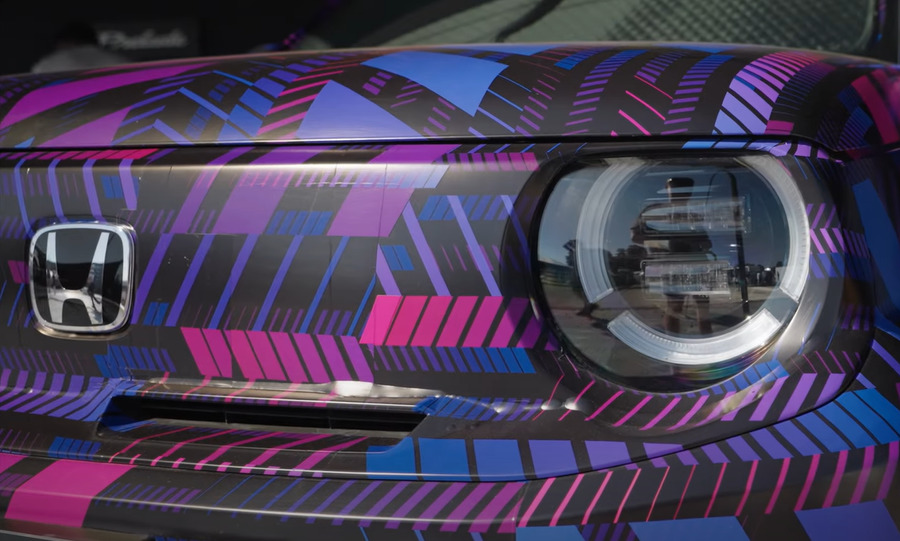 de honda super ev concept koplamp